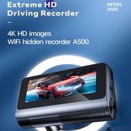 BERKUALITAS ASHOP KAMERA MOBIL DASHCAM A500 DASHCAM 4K HD WIFI HIDDEN