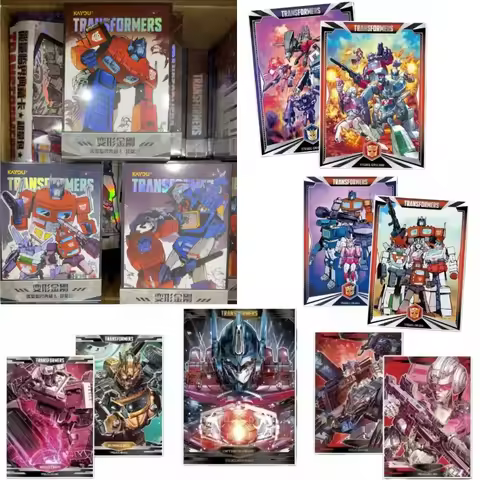 Transformers KAYOU Official Booster Box Sealed Energy Critical Elite Oversized Collectible Cards Opt