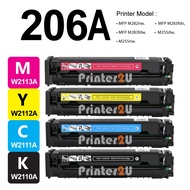 Compatible to HP 206A 206X W2110A H*206A Color Laserjet Pro MFP M282nw M283fdw Pro M255dw M255nw H*2