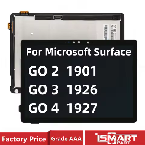 GO4 LCD For Microsoft Surface Go 2 GO 3 Display Touch Go 4 Screen Glass Panel Assembly GO2 GO3 1901 