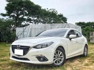 🌈2015 馬自達 魂動馬3 2.0 白🌈FB:小闕中古車