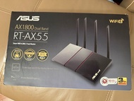 ASUS RT-AX55 AX1800 Dual Band Wifi 6 Router