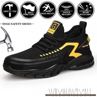 Men's Lightweight Safety Shoes, Used for Composite Work Shoes, Women's Mesh Indestructible Boots VWJ