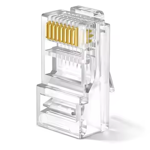 Network Crystal Head Super Category 5 Unshielded 8p8c Crystal Head Network Line RJ45 Connector Netwo