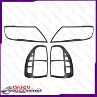 Isuzu Crosswind XT 2015 Headlight and Tail light Cover (Matte Black)