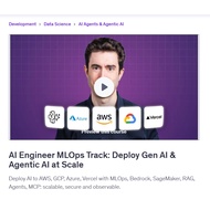 AI Engineer Video Course-AI Engineer MLOps Track: Deploy Gen AI & Agentic AI at Scale | Learn AI Pro