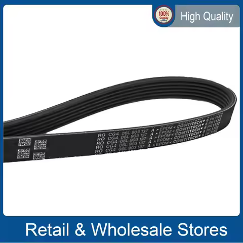 Engine Belt 06L903137A for Audi A1 A3 A4 A5 A6 A7 A8 Q3 Q5 Q7 VW Tiguan Golf Polo Sharan Touareg 06L