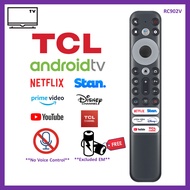Suitable for TCL Android TV LED QLED 4K UHD Smart TV Remote Control RC902V TCL Smart Youtube Netflx 