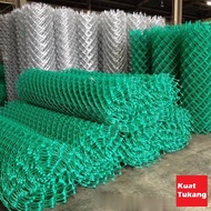 [12 Meter] Chain Link PVC Fence Fencing Pagar 3inci kotak