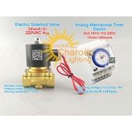 Counter/Timer SUL181D 110-220V Analog Mechanical Timer Switch 15min~24hours 15 Minutes