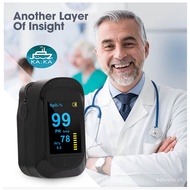 Omron Style Finger Pulse Oximeter OLED Oxymeter Heart Rate Blood Pressure Blood Oxygen Monitor PR BP