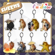 Cheems Meme Keychain, Dog Keychain