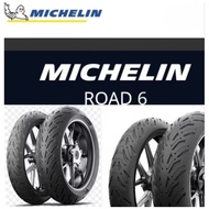 TYRE MICHELIN ROAD 6 ROAD6 (PR6) ROAD-6 GT 110/120/150/160/180/190-(17/19) READY STOCK