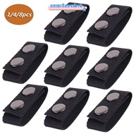 EMOTEPH 1/4/8Pcs Belt Buckle  Double Snaps Outdoor Heavy Duty