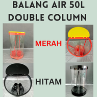 BALANG AIR BULAT 50 LITER DOUBLE COLUMN (CODE 620) CAP PAYUNG