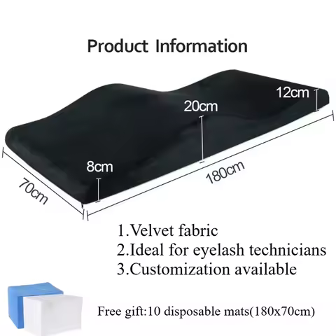 Lash Bed Topper, Colchoneta Para Camilla De Pestañas Cushion for Beauty Salon,esponja Para Camilla D