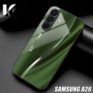 HP Casing SAMSUNG A26 Softcase SAMSUNG A26 Case Glossy Casing Shiny Glass Protector Mobile Phone Acc
