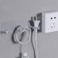 1pc Magic Hook Strong Adhesive Hook Power Plug Socket Hanger Holder Wall Self Sticky Hooks rm1 baran