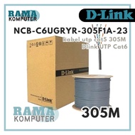 D-LINK UTP Cable Cat6 305mtr NCB-C6UGRYR-305F1A Cat 6