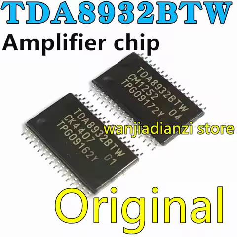 Original TDA8932BTW Audio power amplifier Stock HTSSOP32 Liquid crystal audio amplifier, class D ste