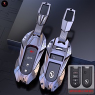 XS Cover Kunci Perodua Myvi Aruz 2018 - 2021 Alza Axia 2018 - 2022 Bezza 2018 - 2024 Metal Key Case 