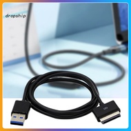 DRO_ Charger Cable Stable Signal High-speed Transmission Reliable USB 30 40Pin Tablet PC Data Cable for Asus Eee Pad TransFormer TF101 TF201 TF300