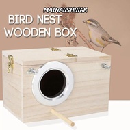 MAINAUSHUI6K Cage Nest Security Budgie  Nesting House