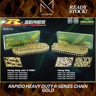 RAPIDO CHAIN O-RING CHAIN HUO 428-132L/428-124L/415-132L/415-124L CHAIN 428 HEABY DUTY