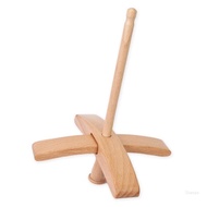 Shwnee Crosses-Shaped Hand Carved Yarn Winder Drop Spindle  Turkish Spindle