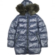 DUVETICA Kappa 貉子毛尼龍連帽羽絨外套D淨化草本/1057.R-MFG 38 海軍藍 Kappa 羽絨外套 [二手] [DUVETICA]