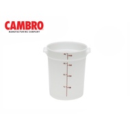 CAMBRO RFS4-148 4 qt Polyethylene Round Food Storage Container Kitchen Storage Container Commercial 