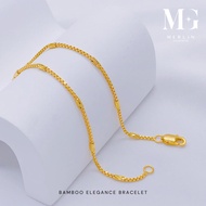 Merlin Goldsmith 22K 916 Gold Bamboo Elegance Bracelet
