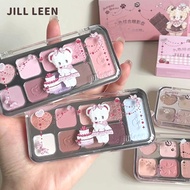 JILL LEEN Eyeshadow Nine-Colored Eyeshadow Versatile Glitter Velvet Matte Daily Versatile Pearls
