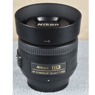 (USED) Near Mint - Nikon 35mm 1.8G AF-S DX NIKKOR