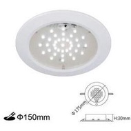 《高雄永興照明》舞光 緊急照明崁燈 崁孔15公分 白光 LED-28001R1 消防認證 停電照明燈亮90分鐘以上