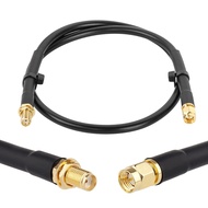 SMA Male to SMA Female Coax Extension Cable, 50 Ohm KMR240 Low Loss SMA Coax Coaxial Cable with SMA 