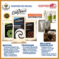 DaVinci Gourmet Powder 1kg | Frappease, Matcha & Bellagio Powder for Coffee & Beverages