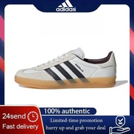 Adidas GAZELLE Grey Black Low Cut Sneakers Unisex