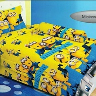 Sprei Rumbai Lady Rose Uk 120x200 Motif Minions