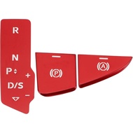 Gear Shift Electronic Handbrake Panel Button Switch Cover for A5 A4L 2020-2024 Center Console Interi