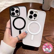 Magnetic Wireless Charging Matte Phone Case Compatible for iPhone 15 14 13 12 11 Pro Max X XR Xs Max