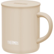 Thermos Vacuum Insulated Mug, 11.8 fl oz (350 ml), Beige, JDG-352C BE + Thermos Vacuum Insulated Mug