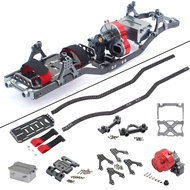 1/10 RC Crawler Car 313mm Wheelbase CNC Aluminum Alloy Frame Chassis for SCX10 Rock Off Road Truck