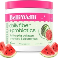 BelliWelliDailyFiber+Probiotics+Collagen-Watermelon JWRR HOIN