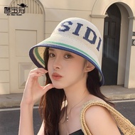 Knitted bucket Hat Fashion Letter bucket Hat Fashion letters Fisherman Hat Sun Hat Breknitted bucket