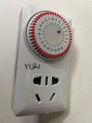 定時器魚缸智能定時插座機械式24小時循環定時開關預約自動斷電源