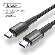 γBuy 1 Free 1γKUULAA USB Type C to USB Type C Cable 65W PD Cable 100W USB2.0 USB3.1 4K Cable QC 3.0