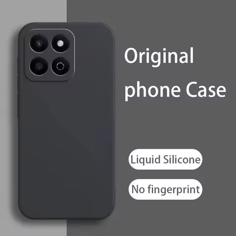Liquid Silicone Phone Case for Honor X6 X6s X6A X6B X6C X7 X7A X7B X7C X8 X8A X8B X8C Honor 70 lite 