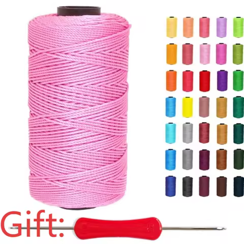 1.5mm 200m Colored Polypropylene Yarn Cord Crochet Yarn Art Cord Yarn Knitting Cord Crafts DTY for C