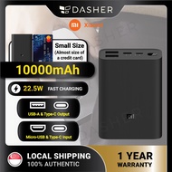 [Travel Size] Xiaomi Powerbank 3 Ultra Compact 10000mah (PB1022ZM) 22.5W Fast charging